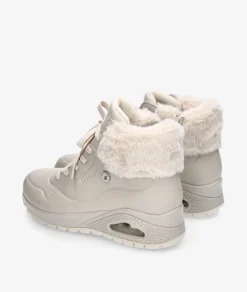 Mujer Skechers Botines*Deportivos 168111 en hueso
