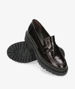 Mujer Kénnebec Mocasines*DOBLE PISO 577 en coco