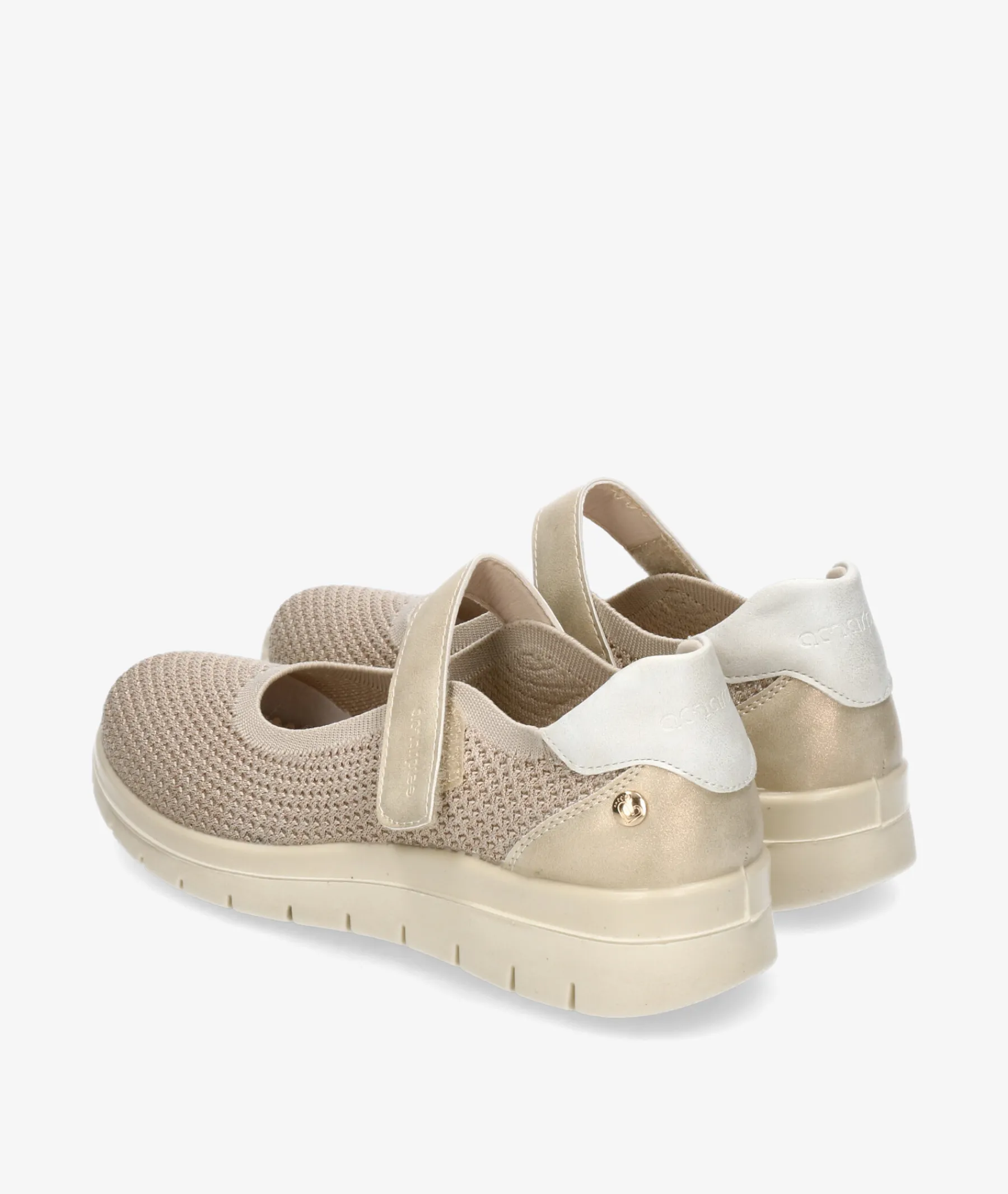 Mujer Amarpies Zapatos Confort|Merceditas*Merceditas 30035 en beige