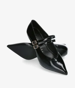 Mujer Stephen Allen Zapatos De Tacón|Merceditas*Merceditas 3699-7 SELENE en charol negro