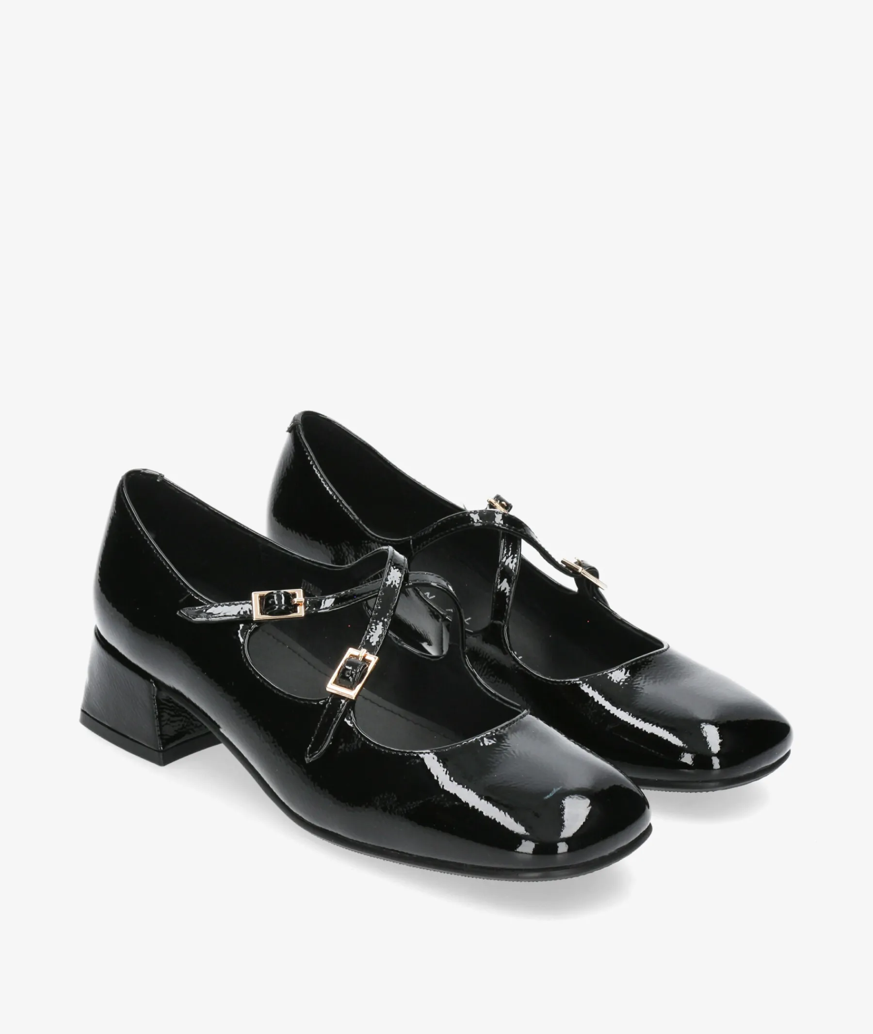 Mujer Stephen Allen Merceditas*Merceditas DINAR 38205-C11 en charol negro