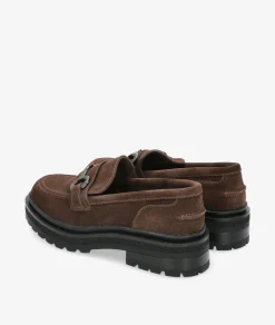 Mujer pabloochoa.shoes Mocasines*Mocasines EVA PARIS 27971 en serraje marrón