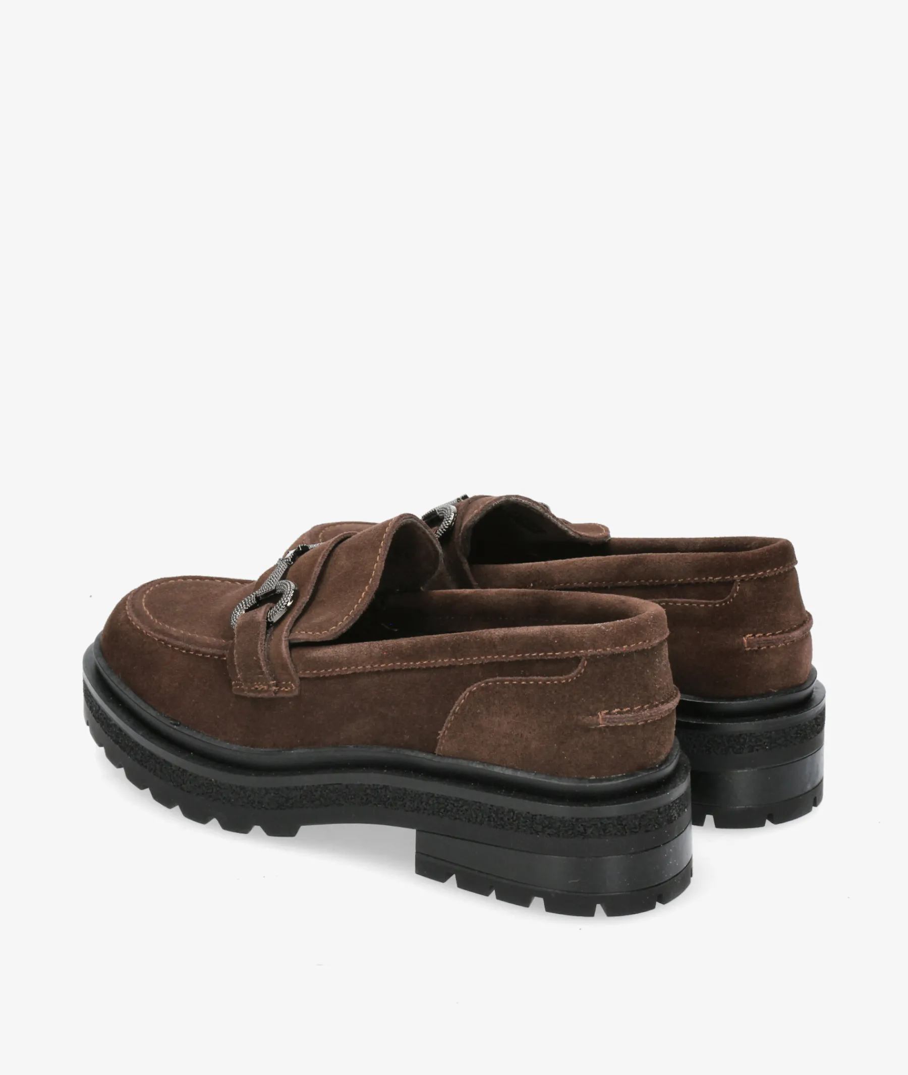 Mujer pabloochoa.shoes Mocasines*Mocasines EVA PARIS 27971 en serraje marrón