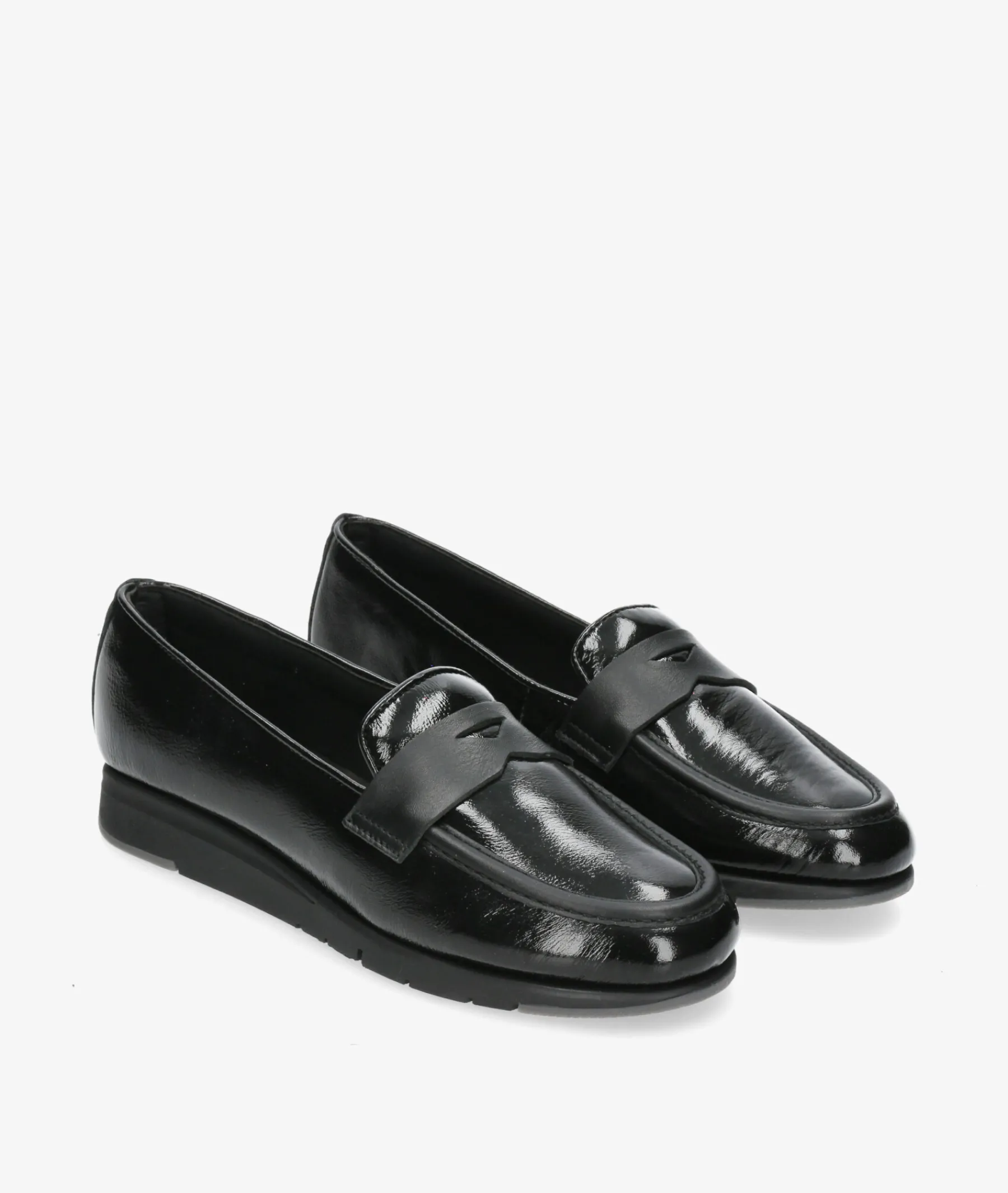 Mujer Flex&Go Mocasines*Mocasines Flex&Go ST1122 en charol negro