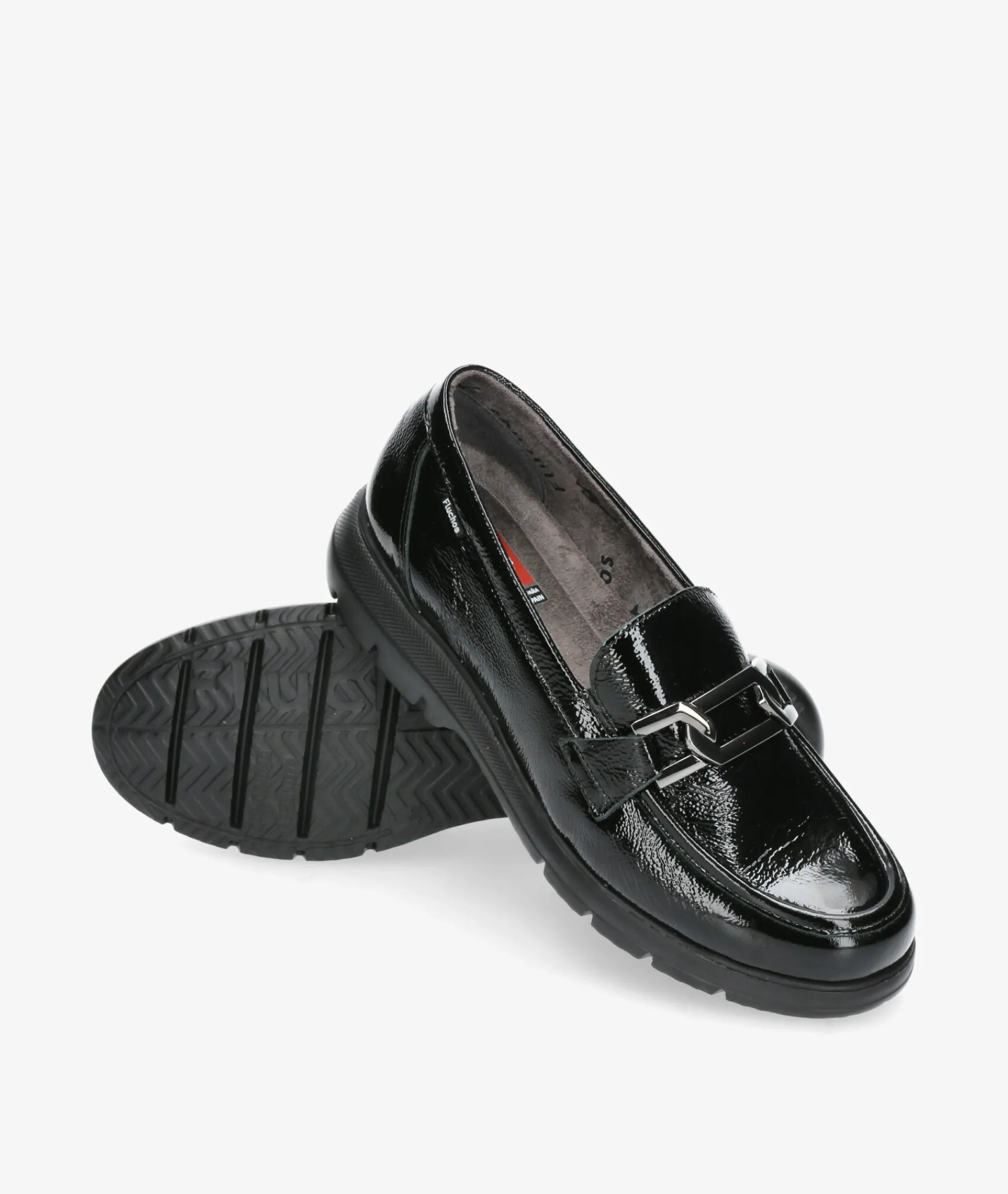 Mujer Fluchos Mocasines*Mocasines F1794 en charol