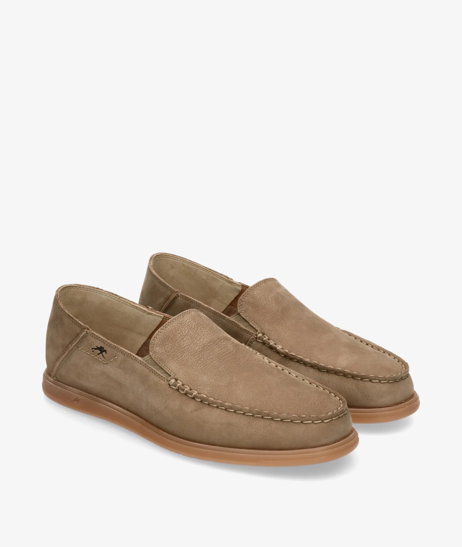 Hombre Fluchos Zapatos Casual|Mocasines*Mocasines F2193 en nobuck taupe