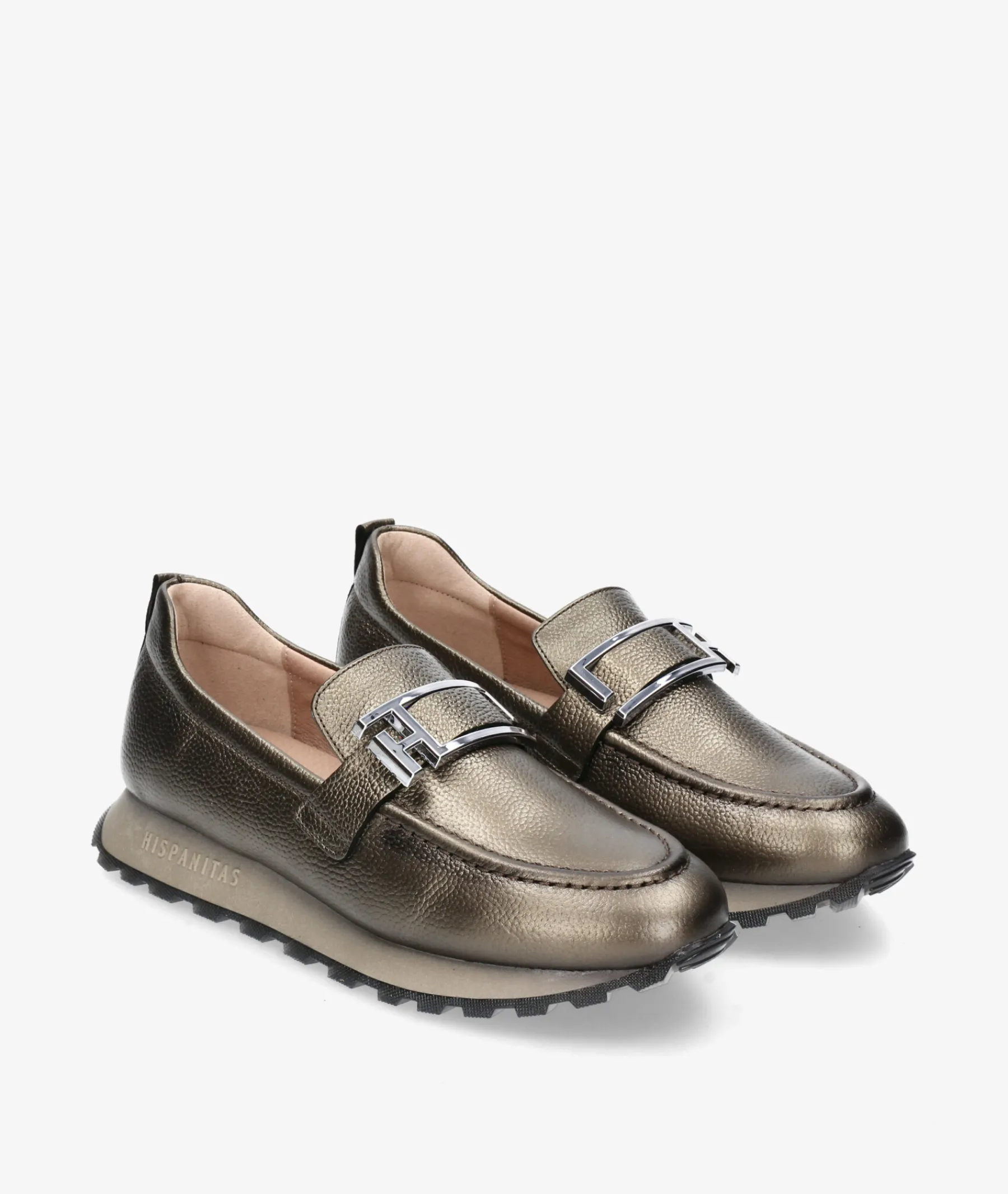 Mujer Hispanitas Mocasines*Mocasines HI243621 en metalizado