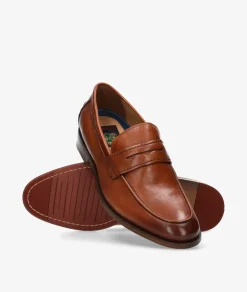 Hombre Hobb's Zapatos Casual*Mocasines Hobb's A3871B0704 HOBBS- 4 en cuero
