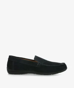 Hombre Imac Zapatos Casual|Mocasines*Mocasines 100761 en serraje azul
