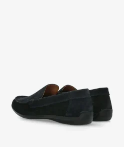 Hombre Imac Zapatos Casual|Mocasines*Mocasines 100761 en serraje azul
