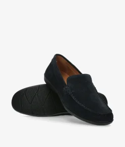 Hombre Imac Zapatos Casual|Mocasines*Mocasines 100761 en serraje azul