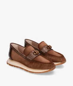 Mujer Hispanitas Mocasines*Mocasines marrones mujer