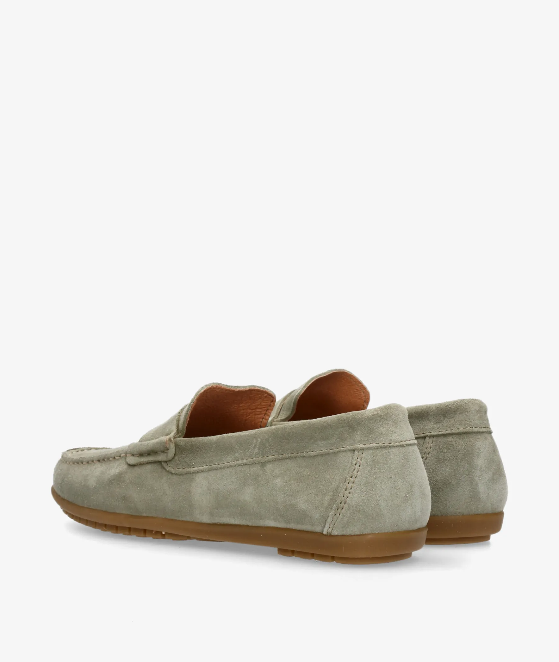 Hombre pabloochoa.shoes Mocasines*Mocasines 82223 en serraje kaki
