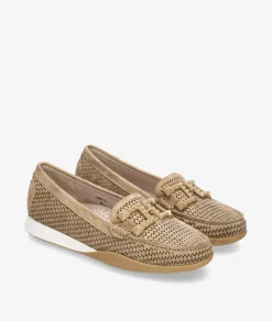 Mujer Stephen Allen Mocasines*Mocasines LAUR-23 31736-696 en ante camel