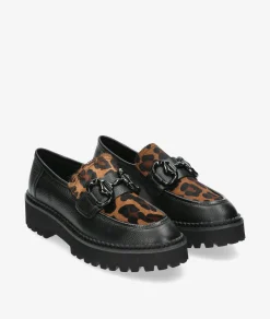 Mujer Stephen Allen Mocasines*Mocasines NESIS 2336C-C23 en negro