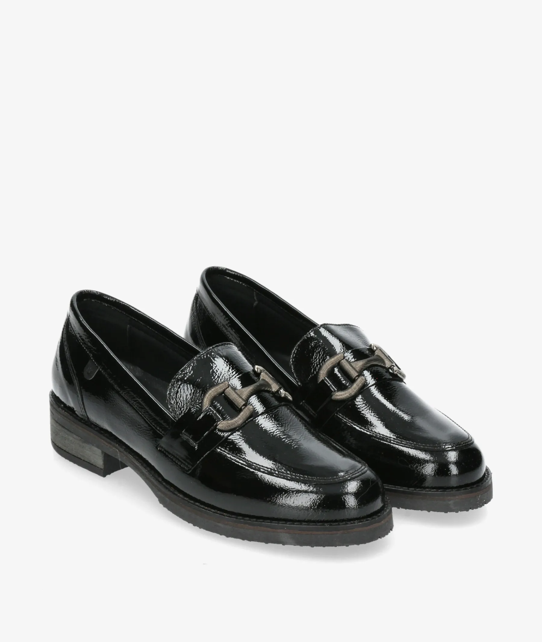 Mujer Valeria´s Mocasines*Mocasines 1537 en charol negro