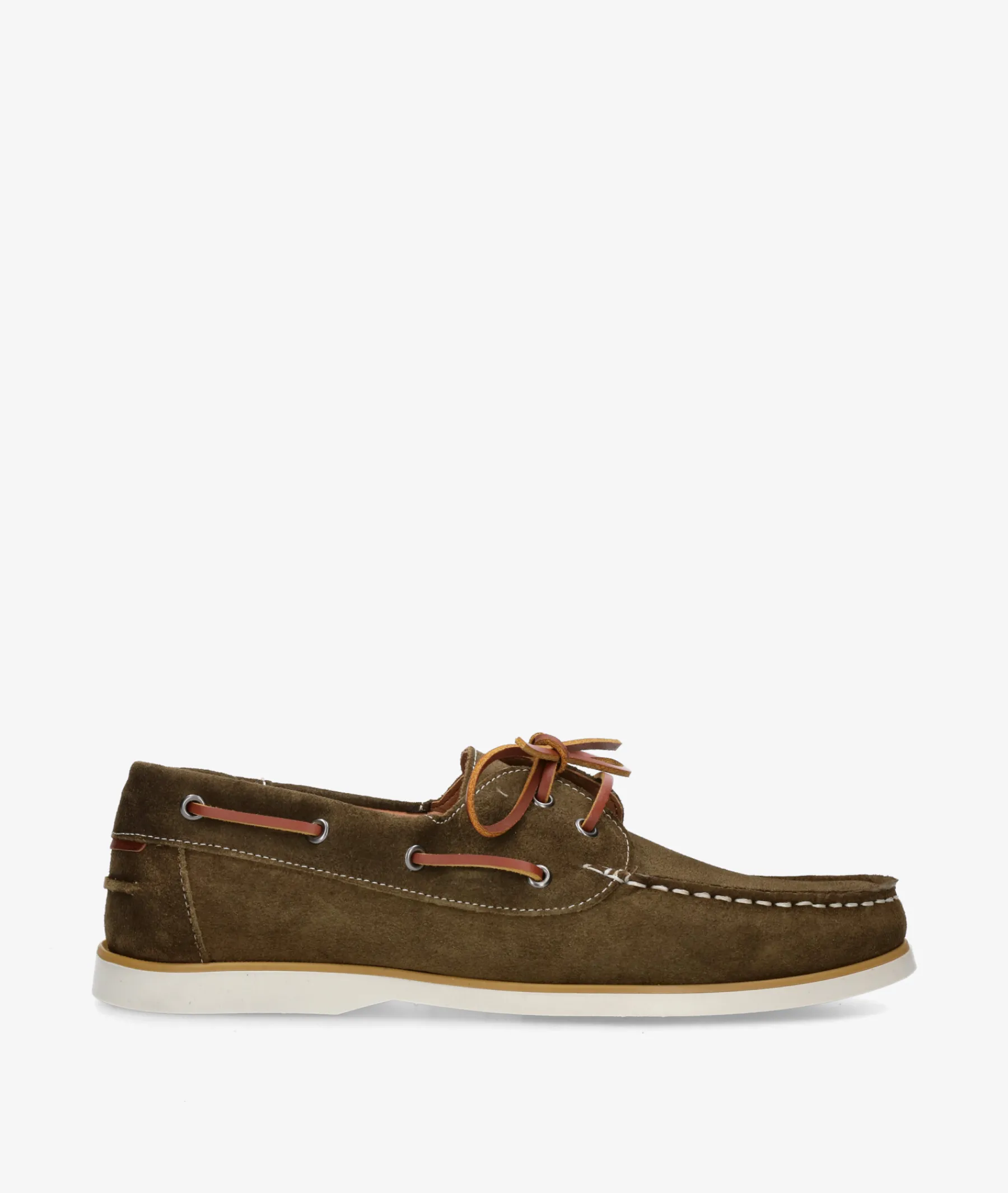 Hombre pabloochoa.shoes Zapatos Casual|Náuticos*Naúticos 202503 en serraje kaki