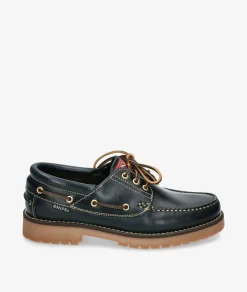 Hombre Snipe Zapatos Casual*Naúticos 21201 en marino