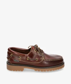 Mujer Snipe Bluchers Y Zapatos Con Cordones*Naúticos 21801 en marrón
