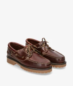 Mujer Snipe Bluchers Y Zapatos Con Cordones*Naúticos 21801 en marrón