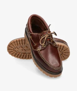 Mujer Snipe Bluchers Y Zapatos Con Cordones*Naúticos 21801 en marrón