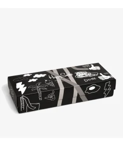 Mujer Happy Socks Calcetines|Calcetines*Pack de calcetines XBWH09-9100 en gris