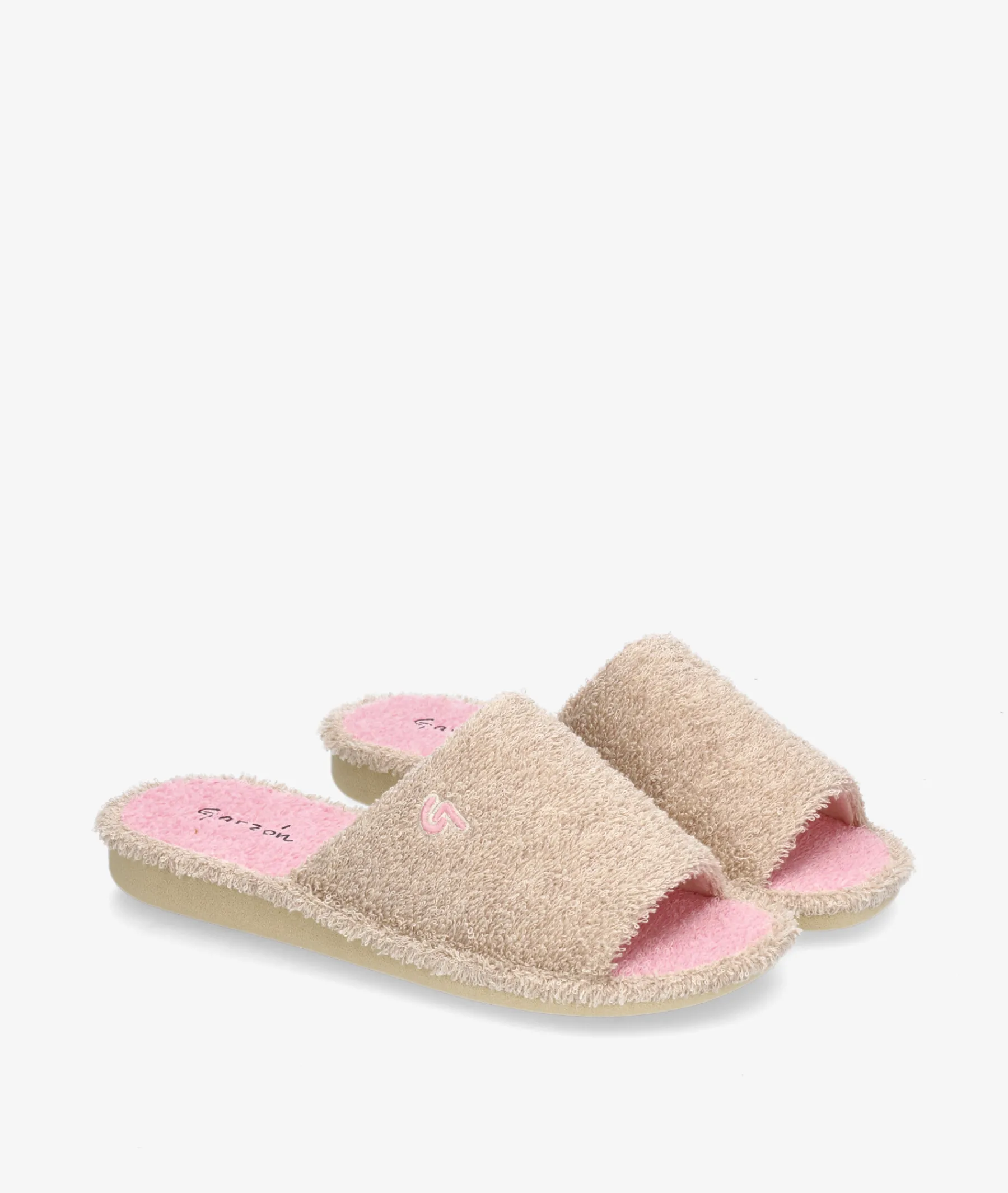 Mujer Garzón Zapatillas De Casa*pinky P410