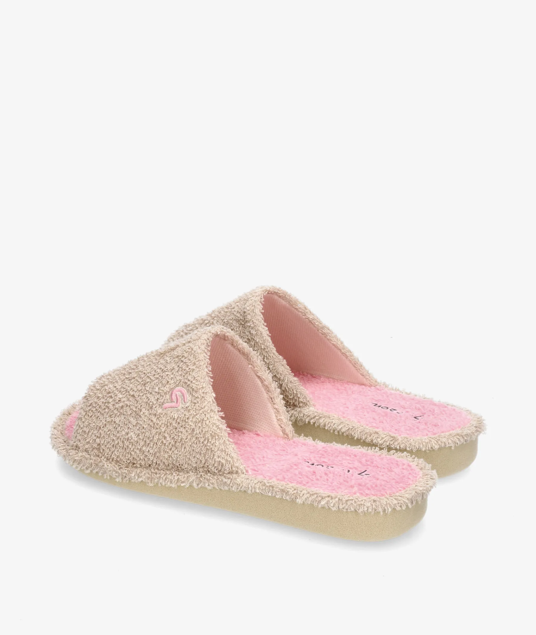 Mujer Garzón Zapatillas De Casa*pinky P410