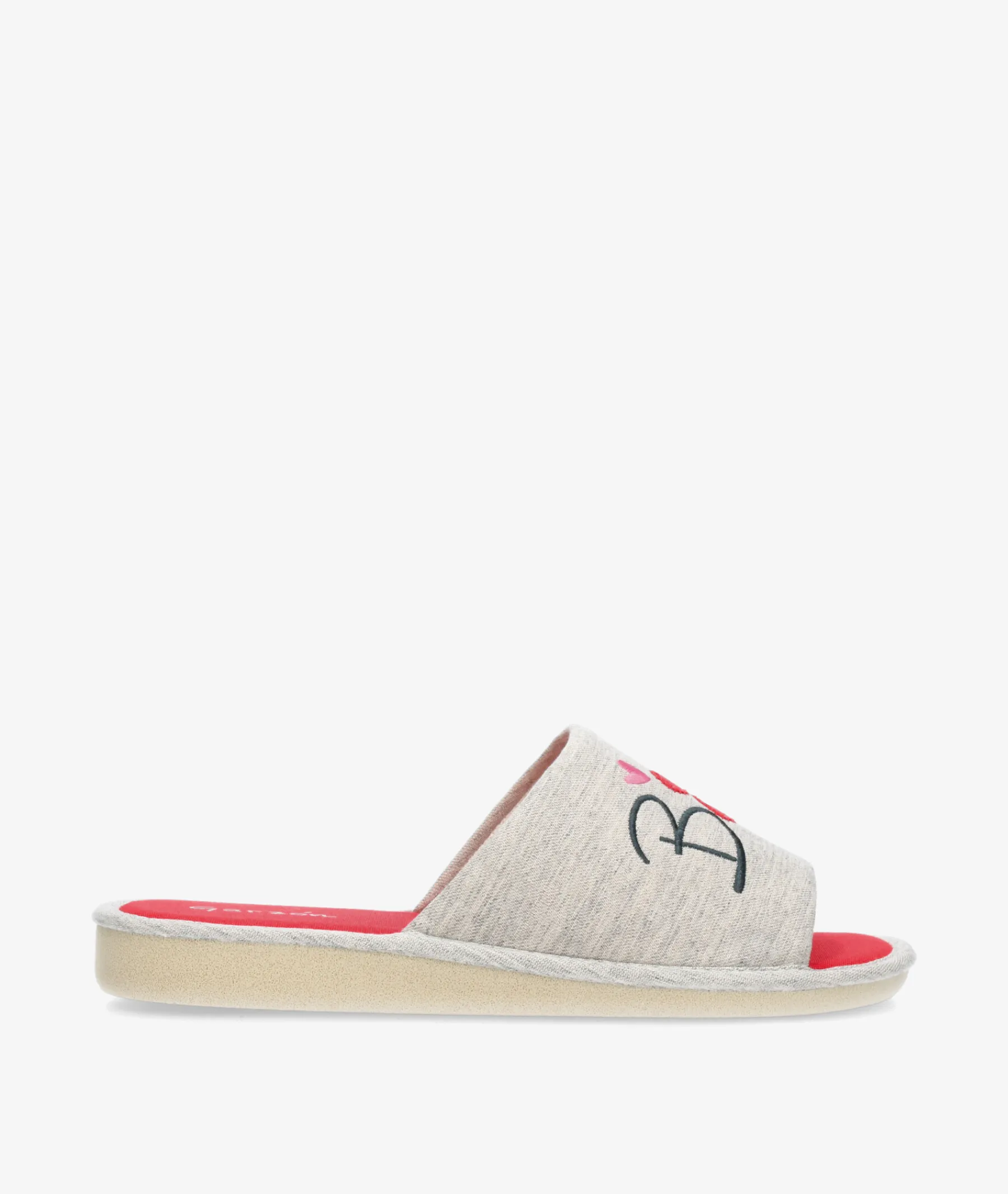 Mujer Garzón Zapatillas De Casa*pinky P416