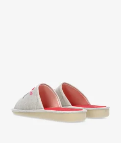 Mujer Garzón Zapatillas De Casa*pinky P416
