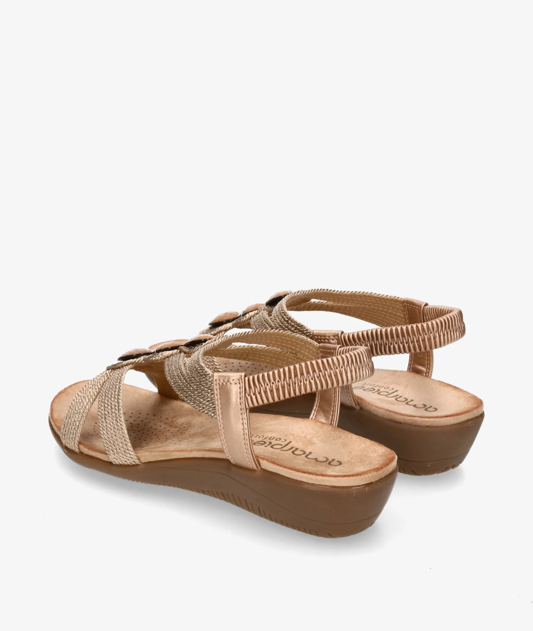 Mujer Amarpies Sandalias*Sandalias 26620 en bronce