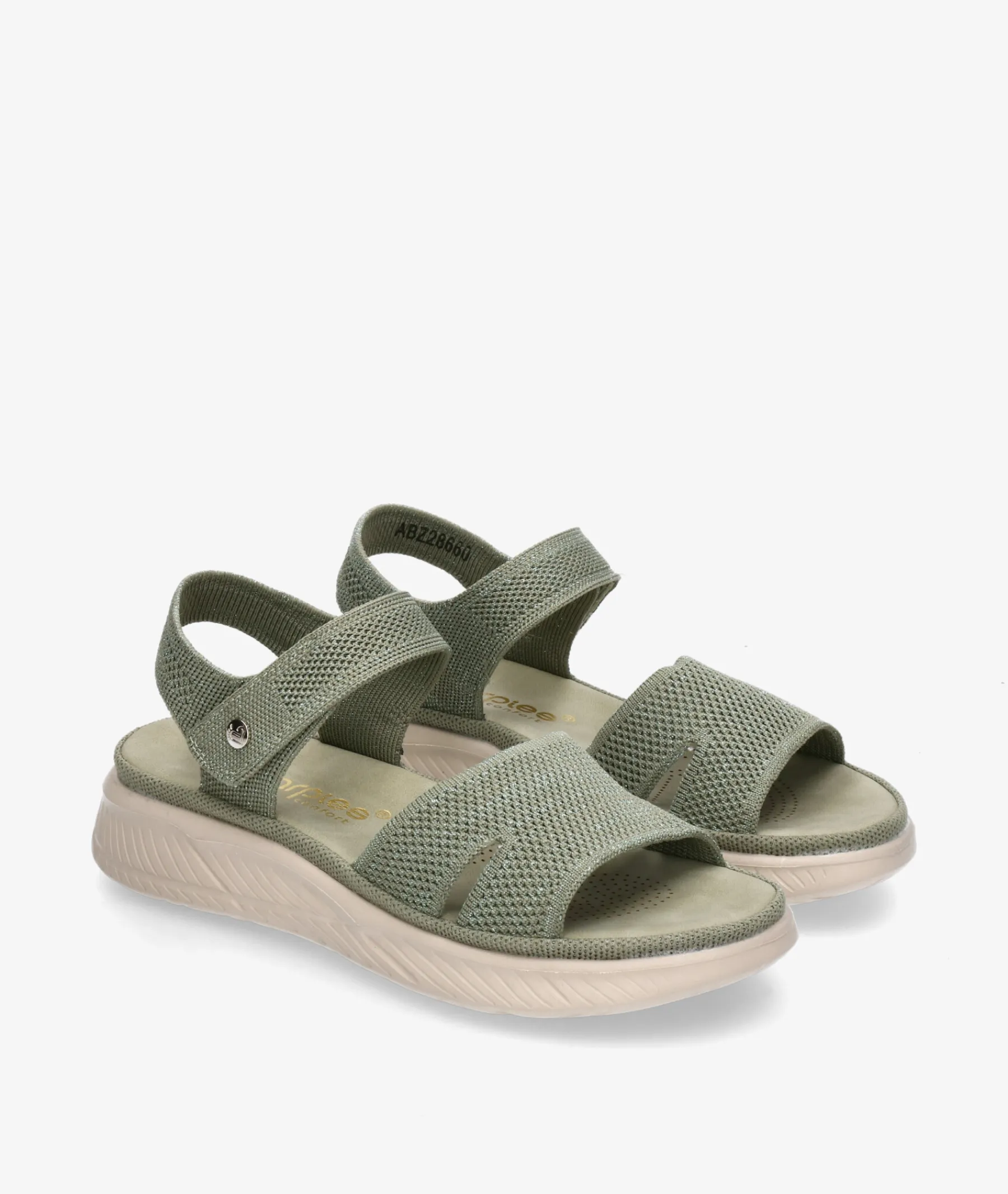 Mujer Amarpies Sandalias*Sandalias 28660 en caki