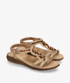 Mujer Amarpies Sandalias*Sandalias 30245 en platino