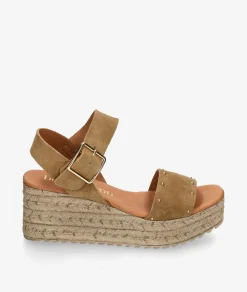 Mujer bloom&you Sandalias*Sandalias bloom&you AURORA en serraje camel
