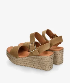 Mujer bloom&you Sandalias*Sandalias bloom&you AURORA en serraje camel