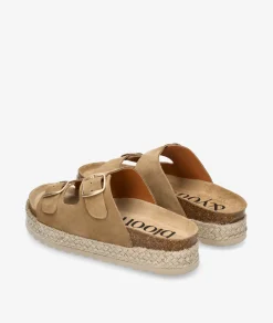 Mujer bloom&you Sandalias*Sandalias bloom&you NENUFAR DOBLE en serraje taupe