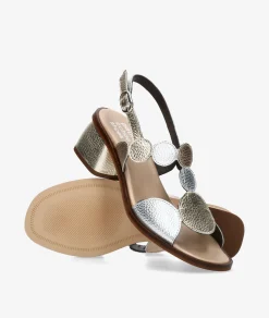 Mujer pabloochoa.shoes Sandalias*Sandalias 3914 en platino