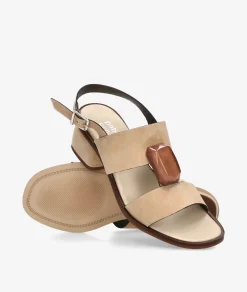 Mujer pabloochoa.shoes Sandalias*Sandalias 3922 en ante taupe