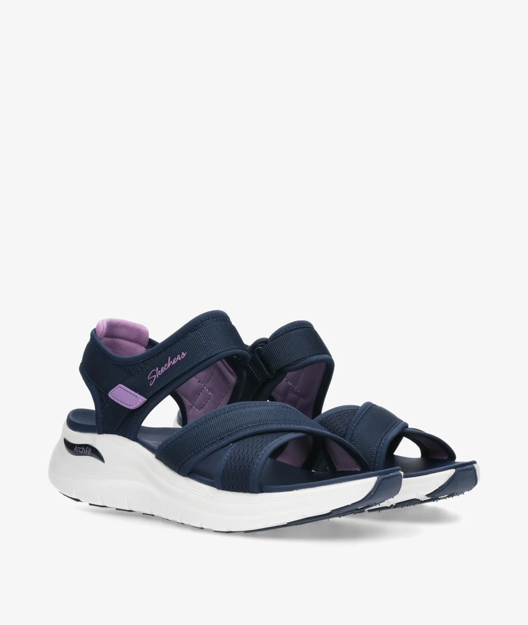 Mujer Skechers Sandalias*Sandalias 164078 en marino