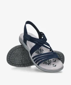 Mujer Skechers Sandalias*Sandalias 164036 en marino