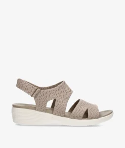 Mujer Skechers Sandalias*Sandalias 163420 en topo