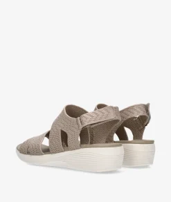 Mujer Skechers Sandalias*Sandalias 163420 en topo