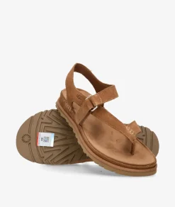 Mujer UGG Sandalias*Sandalias GOLDENGAZE TOE POST en cuero