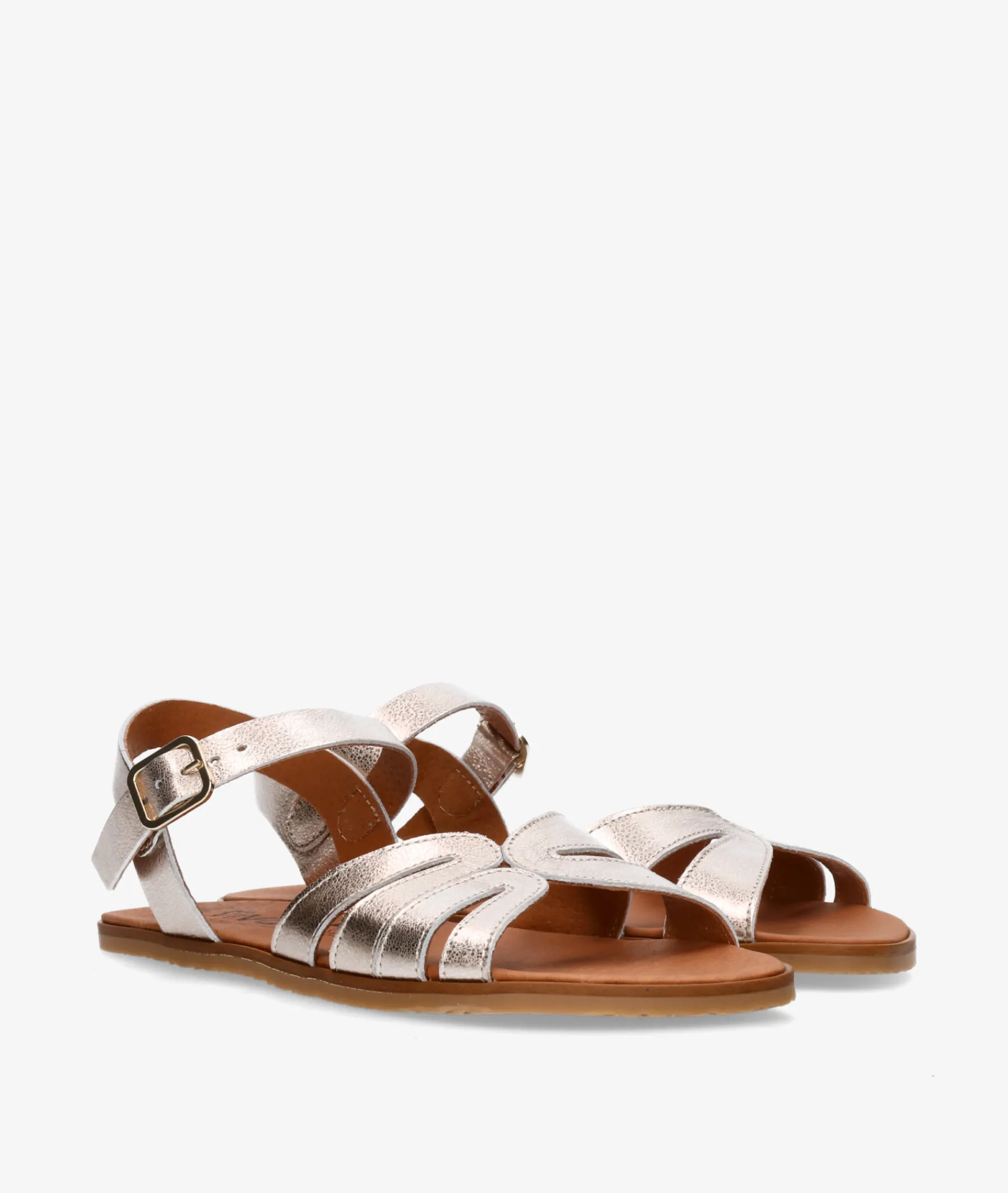 Mujer pabloochoa.shoes Sandalias*Sandalias VIVANT VELVET en platino