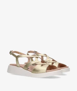 Mujer Wonders Sandalias*Sandalias C-6550 en platino