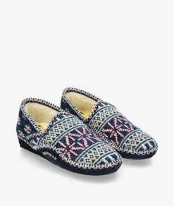 Mujer Nordikas Zapatillas De Casa*Sleepers 2000 en marino