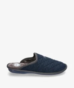 Hombre Bio Relax Zapatillas De Casa*Zapatillas de casa 1448 en marino