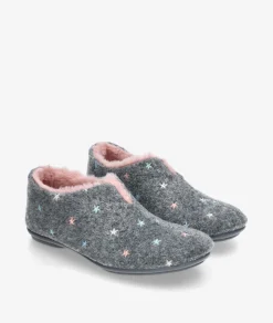 Mujer Garzón Zapatillas De Casa*Zapatillas de casa 5820