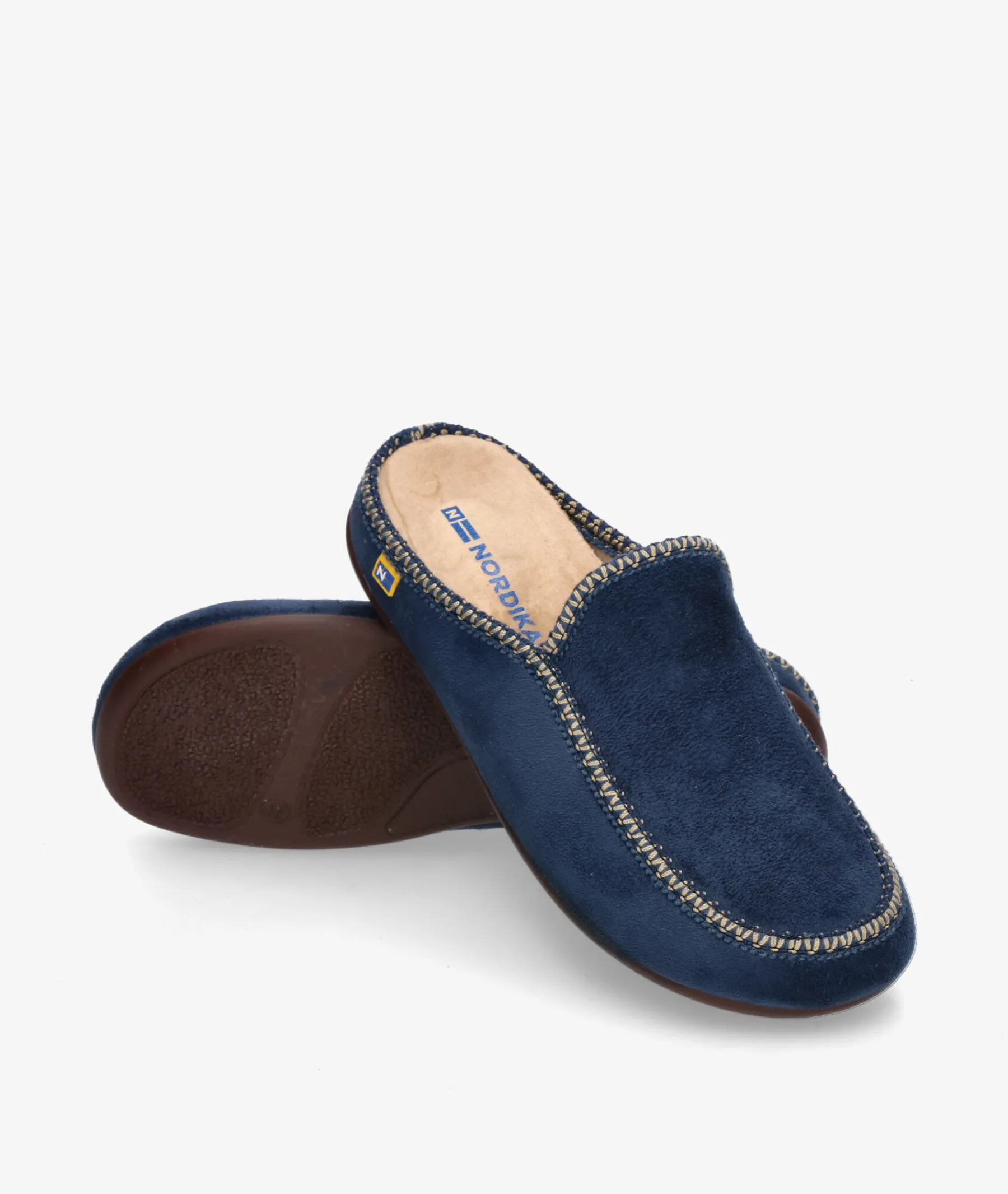 Hombre Nordikas Zapatillas De Casa*Zapatillas de casa 2195 en marino