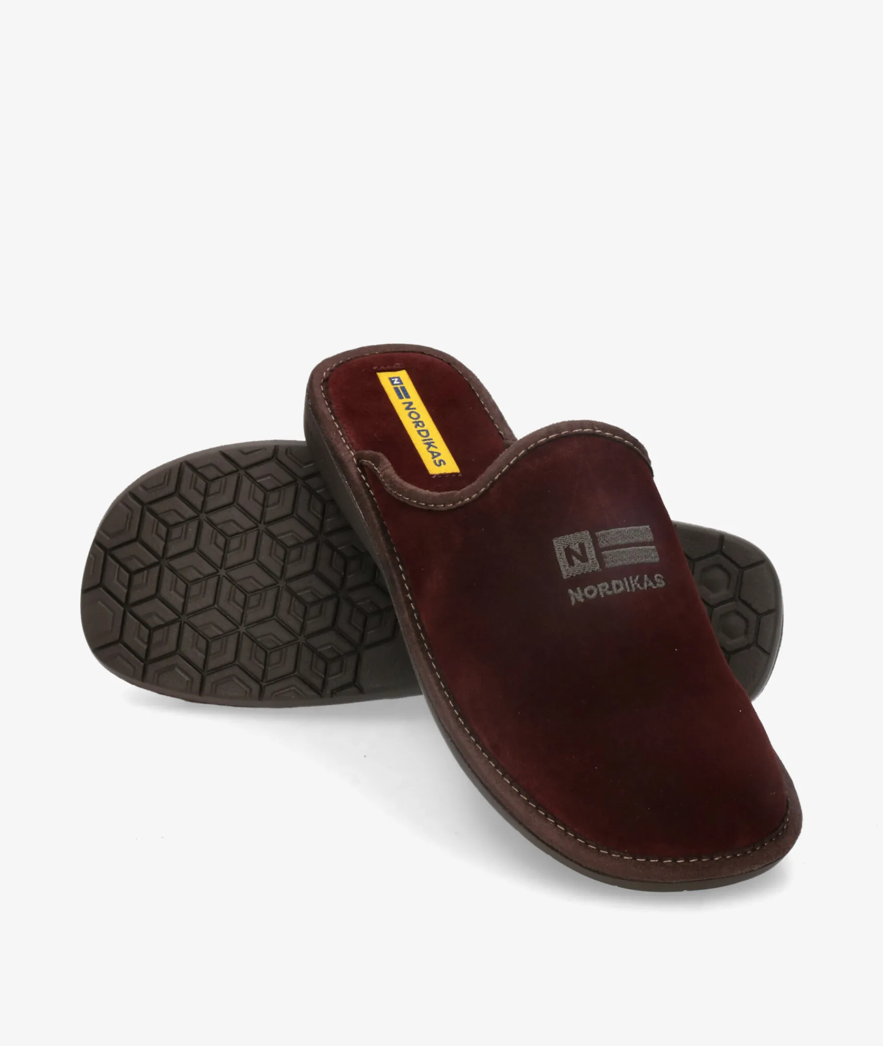 Hombre Nordikas Zapatillas De Casa*Zapatillas de casa 236/F en serraje